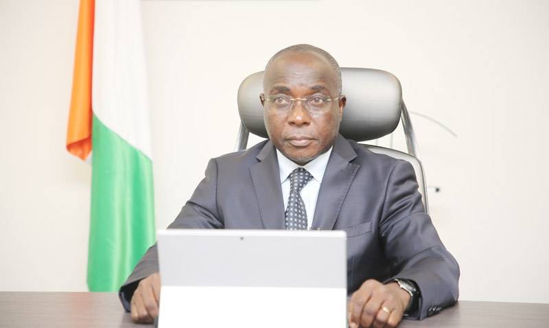 Bouaké Fofana, ministre de l'Hydraulique, de l'Assainissement et de la Salubrité. (Ph: Dr)