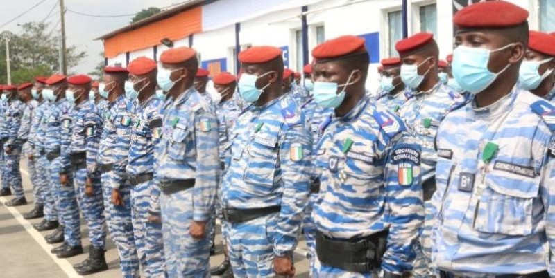 Une vue de gendarmes. (DR)