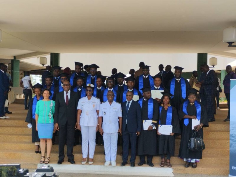 Les étudiants de la 7e promotion du Master Dsamo sont issus de cinq pays du Golfe de Guinée. (Ph: Dr)