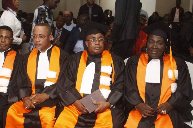Les récipiendaires sont, entre autres, les pasteurs Kodja Guy Vincent et Raoul Wafo, l’artiste et promoteur culturel Soumahoro Maury Féré dit Molare, l’homme d’affaires et philanthrope malien Sangaré Sidiki Boubacar et le maire de Koumassi Cissé Bacongo qui s’est fait représenter. (DR)
