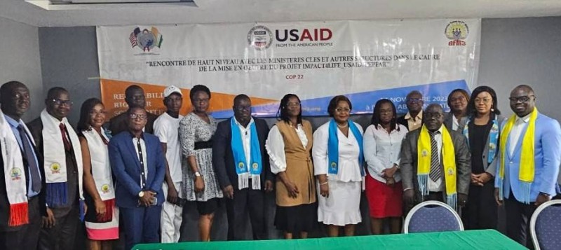 Honorine Véhi Touré a expliqué qu’il était question de faire le point des activités dudit projet financé par le Plan d’urgence présidentiel de lutte contre le Sida (Pepfar) à travers l’Usaid. (Ph: Dr)
