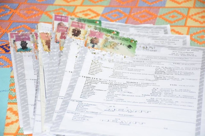 Les dossiers des permis de conduire retirés. (Ph: Dr)
