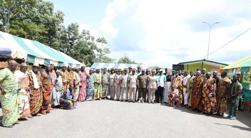 Réaffirmation de la frontière terrestre Côte d'Ivoire - Ghana