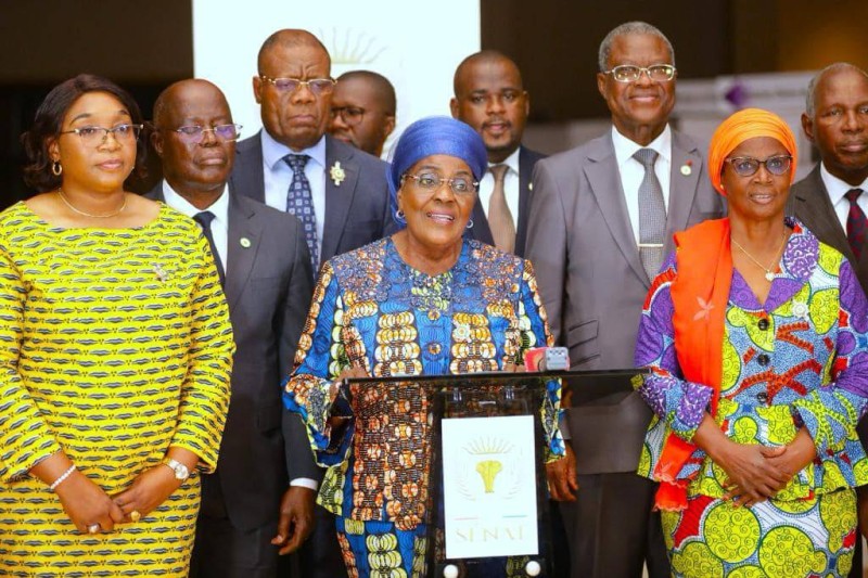 La vice-présidente du Sénat, Sara Fadika Sako, a assuré que les textes validés vont améliorer la vie des populations  (Ph: Dr)