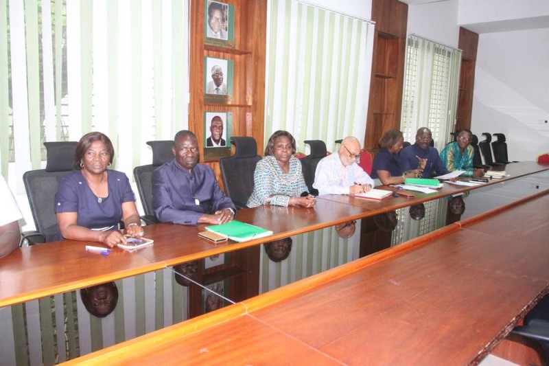Les membres du comité électoral du PDCI-RDA. (Ph: Dr)