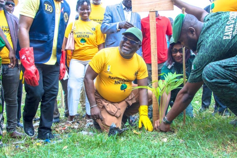 M. Dogoni Kader, Chef de cabinet au ministère des Eaux et Forêts représentant le ministre Laurent Tchagba