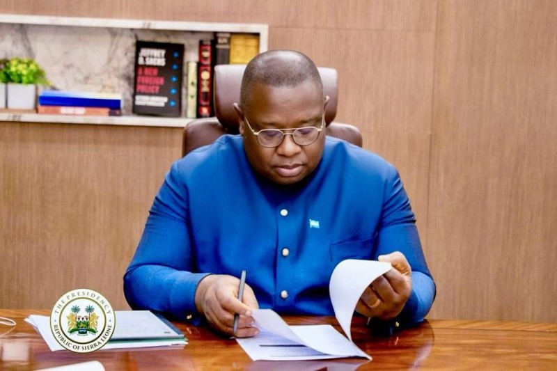 Julius Maada Bio, Président de la République de Sierra Leone. (Ph: Dr)