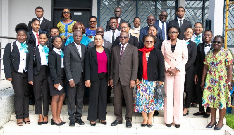 Le stage professionnelle de la délégation guadeloupéenne va durer deux semaines. (Photo DR)