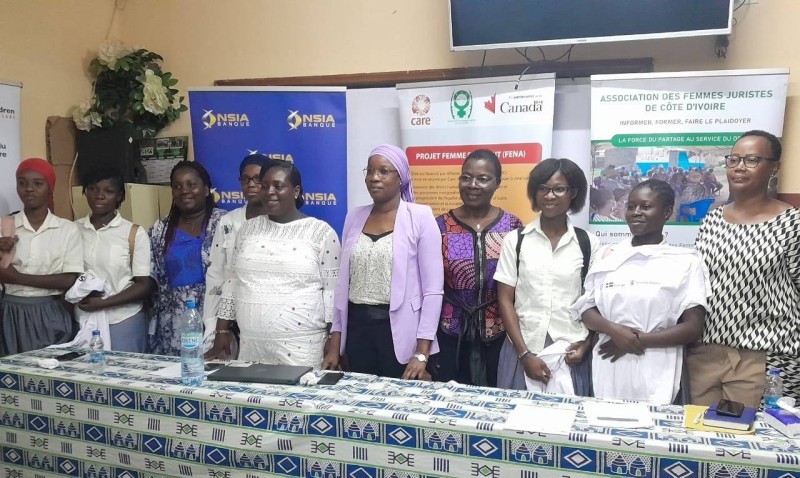 L'Association des femmes juristes de Côte d'Ivoire (AfjCi) sensibilise au Groupe Pigier