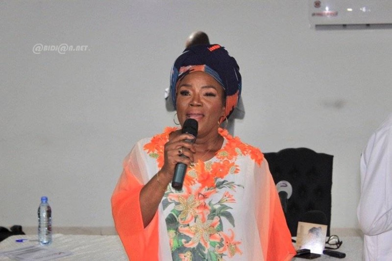 La chanteuse ivoirienne, Madeka, de retour. (Ph: Dr)