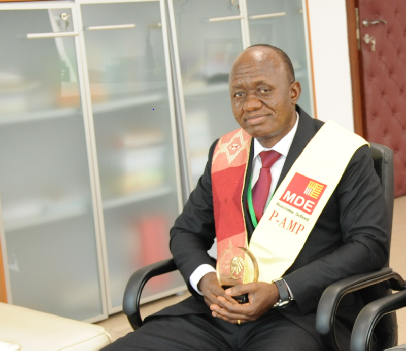 Dembélé Dopignon, fait partie désormais de la liste très selecte des diplômés de la prestigieuse école Mde Business School. (DR)