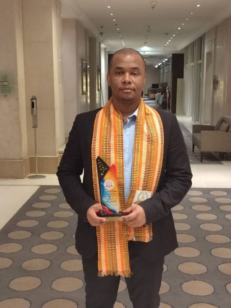 Laffitte Patrick Hervé, Pdg de la Société africaine de génie civil basé en France. (Ph: Dr)