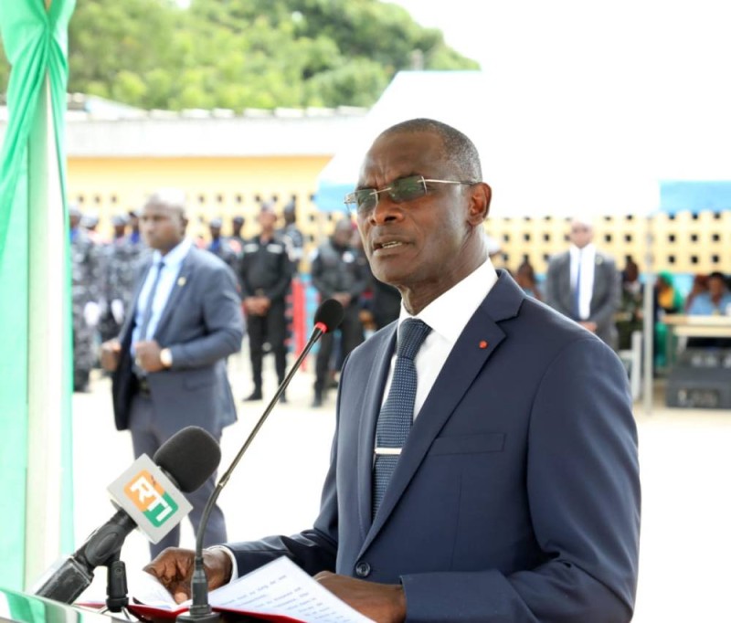Vagondo Diomandé, ministre de l’Intérieur et de la Sécurité. (Ph: Dr)