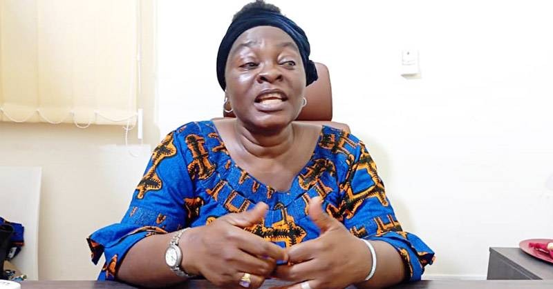 Yvonne Golé Lou, présidente du marché Zamblé Lou. (Ph: Dr)