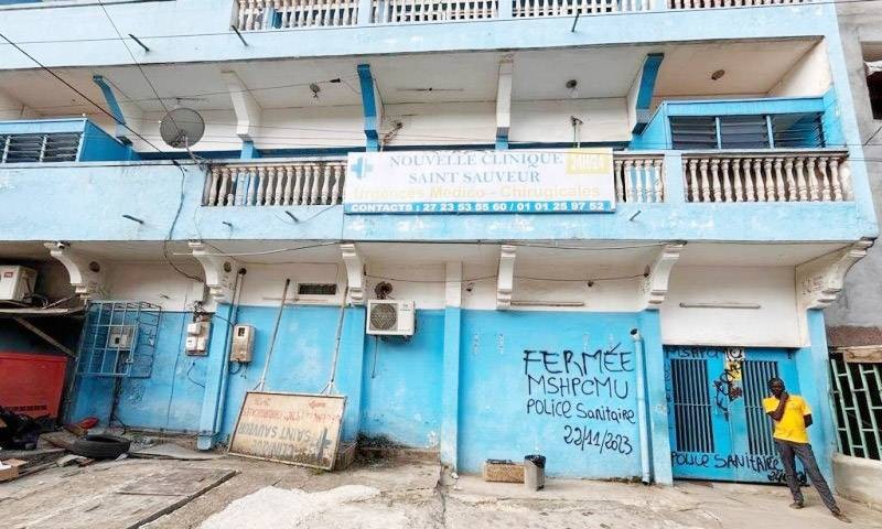Une clinique fermée dans la commune de Yopougon. (Ph: Dr)