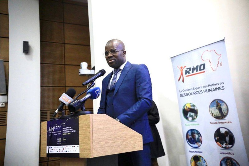 Souleymane Soro, président du réseau des gestionnaires des Rh, a rappelé les objectifs de cette rencontre. ( Photo DR)