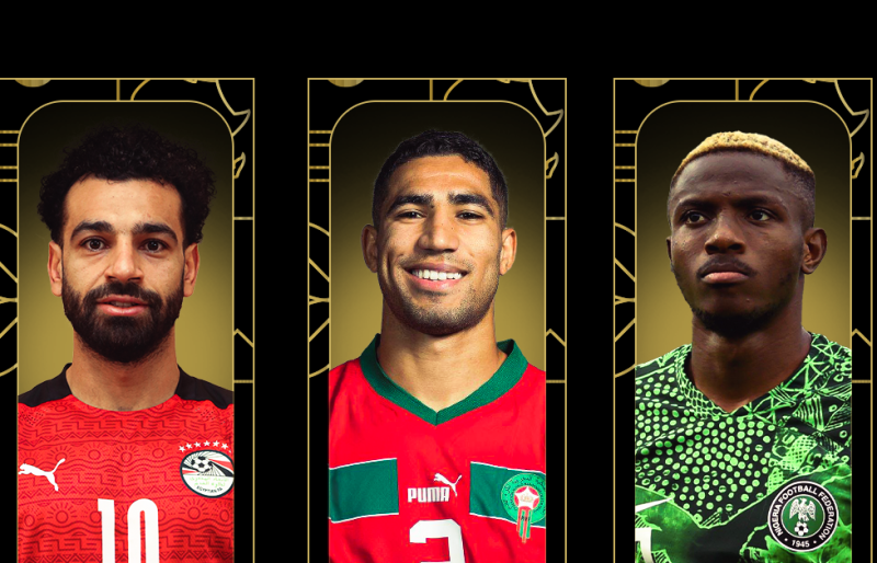 Salah, Hakimi et Osimhen
