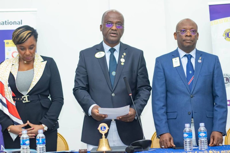 Des membres du Lions club international étaient en séminaire pour l'adoption de la mission 1.5. (Ph: Dr)