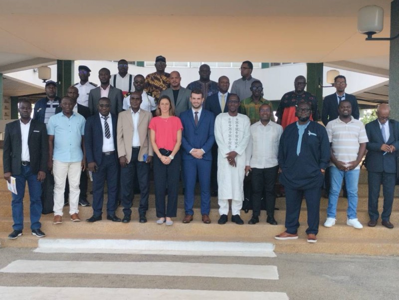 Les participants au stage sont essentiellement des agents en charge de la prévention et de l’intervention en matière de pollution dans différents ports africains. (Ph: Dr)