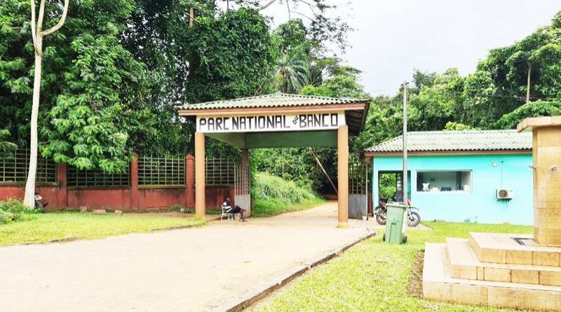 L'entrée du Parc national du Banco. (Ph: Dr)