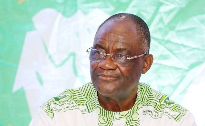 Maurice Kakou Guikahué, vice-président du Pdci-Rda. (Ph: Dr)