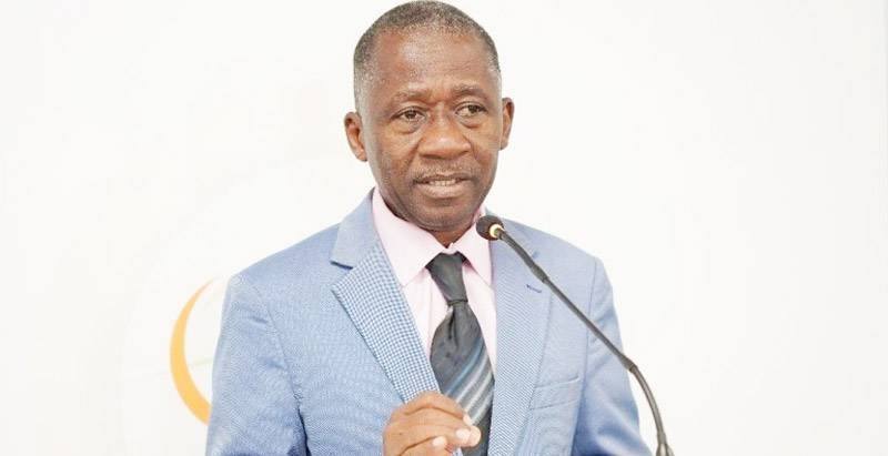 Touré Mamadou, le directeur général du service civique national, a répondu à toutes les questions. (Ph: Dr)