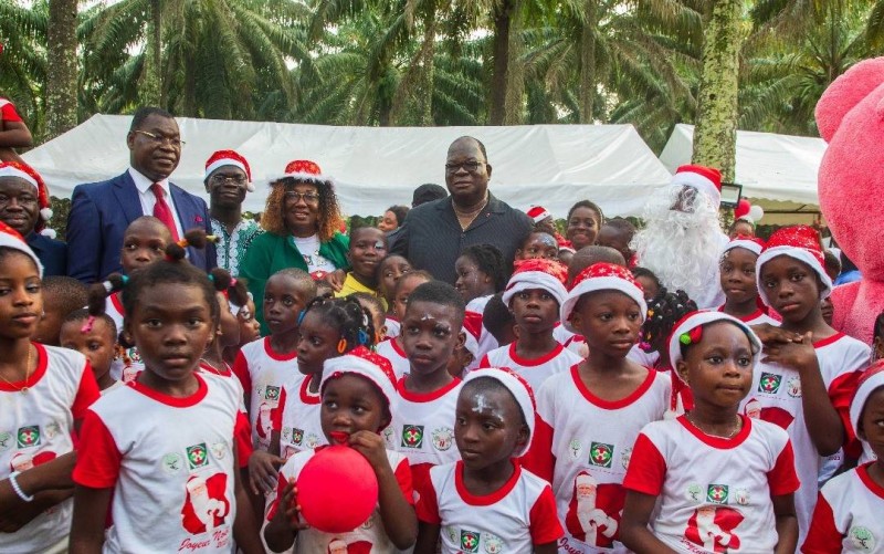 Le ministre Laurent Tchagba au jardin bitanique de Bingerville