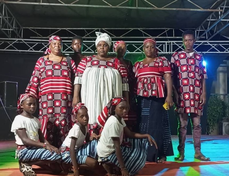 La troupe Naab N’gnonaab N’gnoré de Port-Bouët 2 (Ph: Salif D. CHEICKNA)