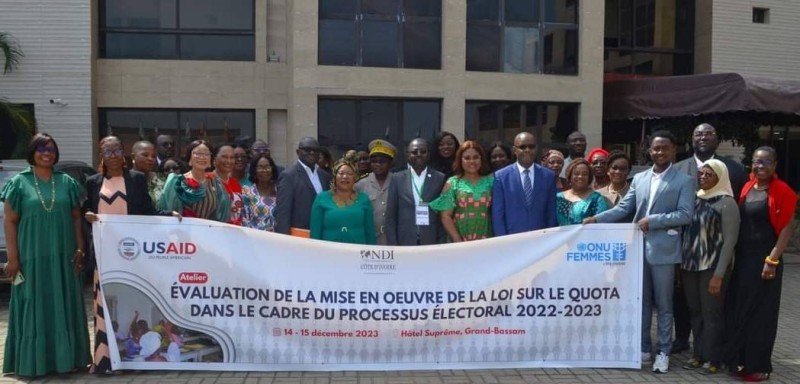 Les participants de l'atelier de Grand-Bassa,