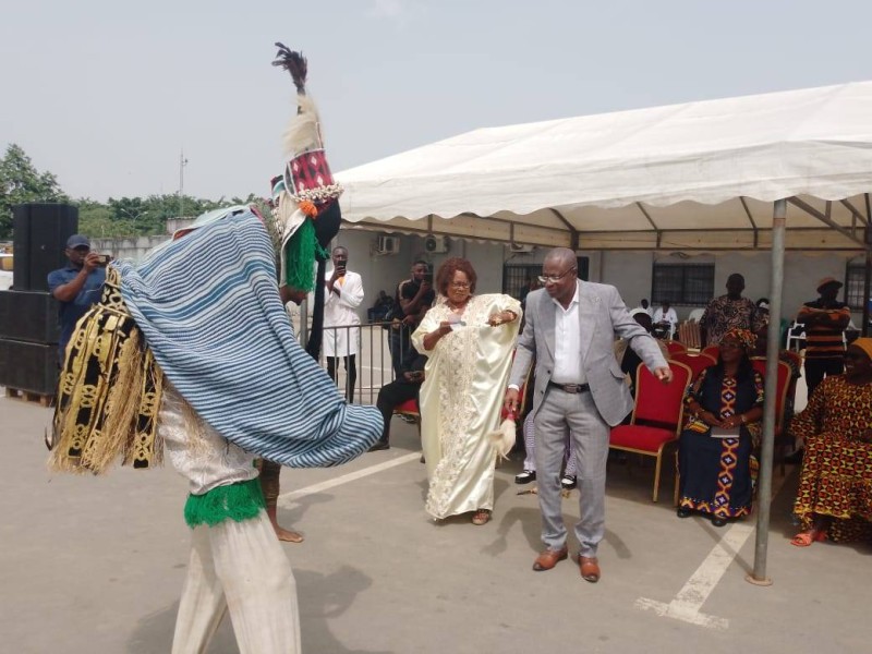 Les danses traditionnelles étaient à l’honneur ce samedi à Abobo. (Dr)