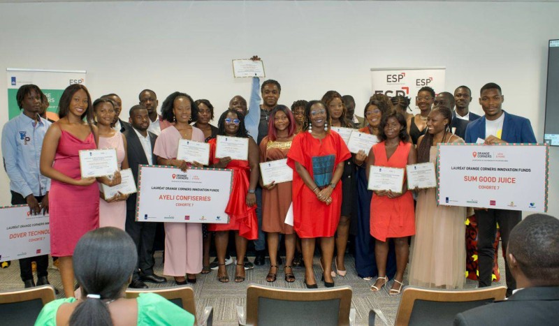 Depuis 2019, Orange Corners Côte d'Ivoire s'est engagé à soutenir le développement des jeunes entrepreneurs