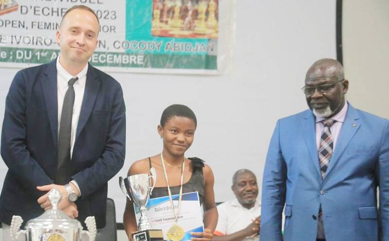 Yavo Marie a encore éclaboussé de son talent le deuxième championnat national individuel. (Ph: Dr)