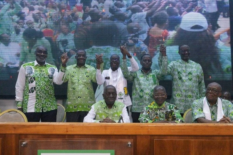 Les candidats du Pdci-rda ont affiché une unité retrouvée lors de ce bureau politique. 