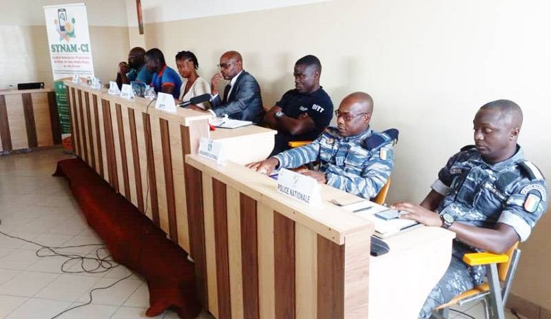 Les structures de régulation et de lutte contre la criminalité dans le secteur du mobile money ont pris part à la journée. (Ph: Dr)