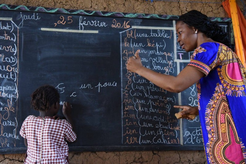 Une enseignante du primaire. (DR)