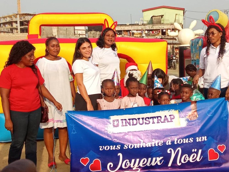 Industrap a donné le sourire aux enfants de l'Epp Biétry-village. (ph: Bavane)