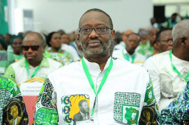 Tidjane Thiam, le nouveau président du Pdci-Rda. (Dr)