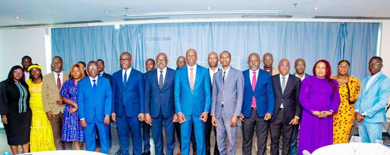 Les parties prenantes ont pris part à cette rencontre d’échange avec la presse. (Ph: Dr)