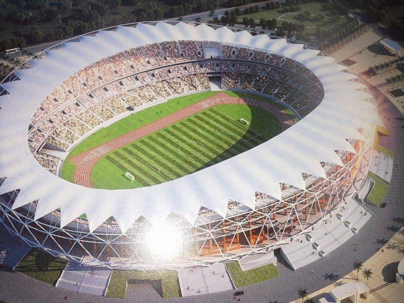 Le stade Olympique Alassane Ouattara d'Ebimpé