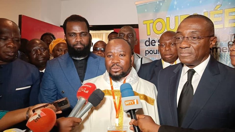 L'évêque Gba Jonathan, médiateur évangélique et initiateur du pré-synode. (Dr)