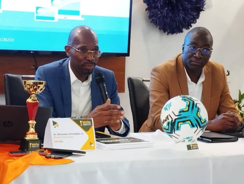 Messieurs Adama Touré et Mamadou Doumbia respectivement président et directeur de We Can Event. (DR)