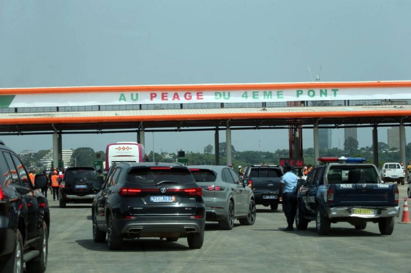 Le 4e pont sera ouvert dans quelques jours... Sans le péage. (Ph: Sébastien Kouassi)