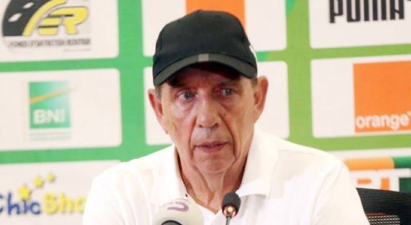 Jean-Louis Gasset, entraîneur des Éléphants de Côte d'Ivoire. (Ph: Sébastien Kouassi)
