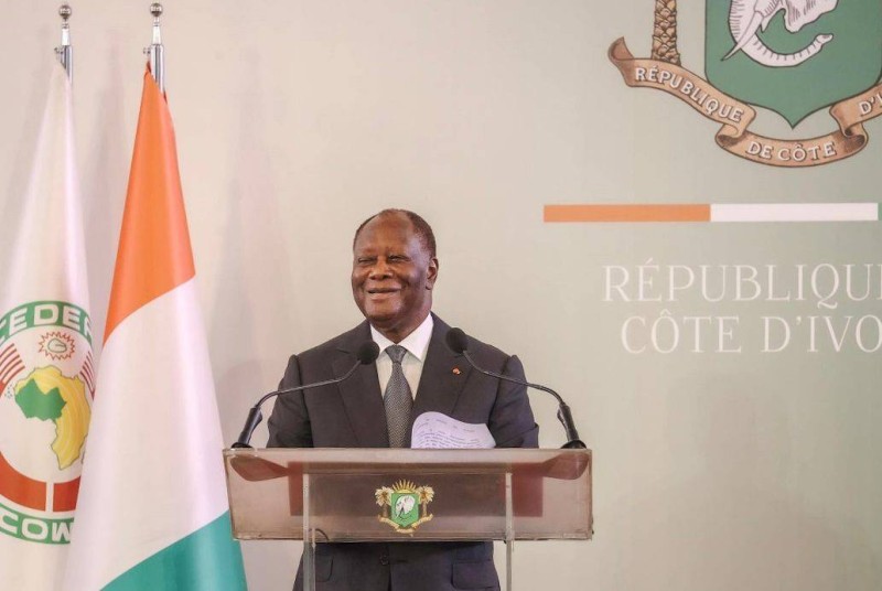 Le Président de la République Alassane Ouattara