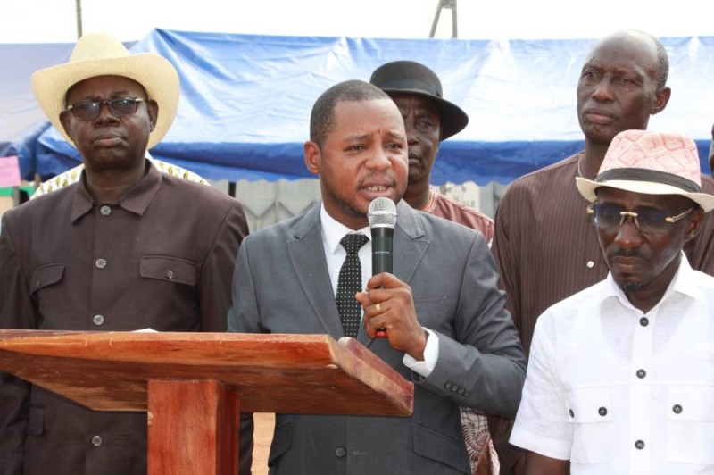 Le président de Fopcc, Sié Kambou invite les producteurs à se faire recenser. (Ph: Dr)