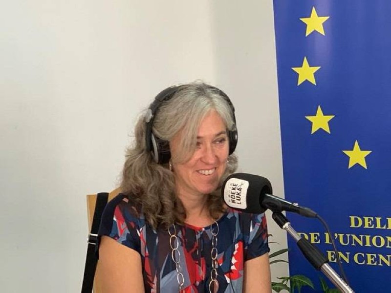 L’Ambassadrice de l’UE en Côte d’Ivoire, Francesca Di Mauro. (DR)