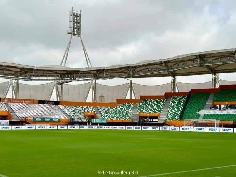 Un aperçu du stade Félix Houphouët-Boigny à Abidjan-Plateau. (Dr)
