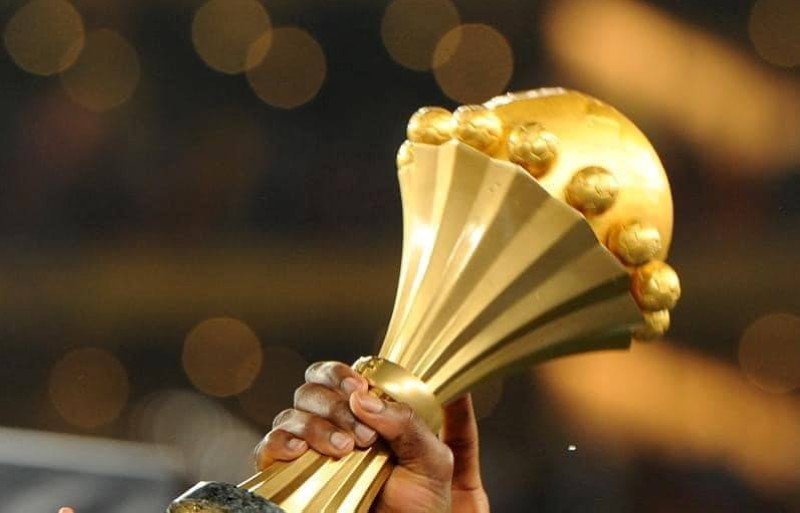 Le trophée de la coupe d'Afrique des ations