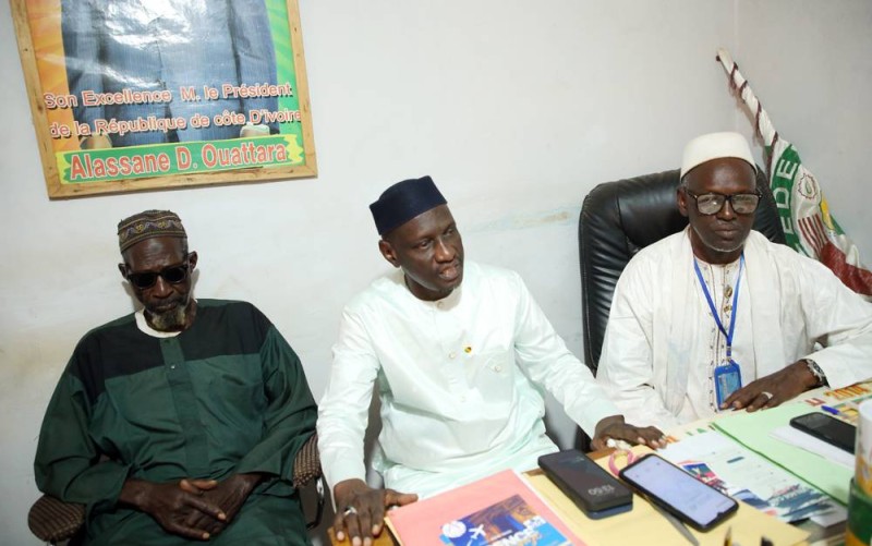 Responsables de suporters Maliens