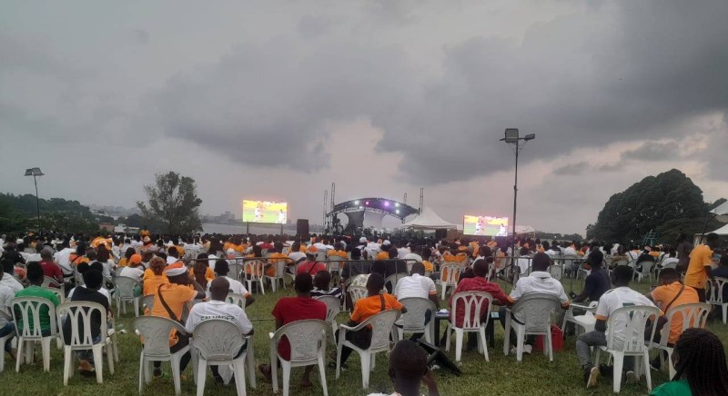 Le FanZone de l'Université Félix Houphouêt-Boigny